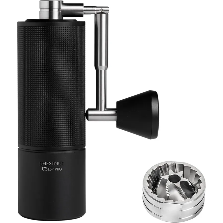TIMEMORE C3 ESP Pro - Molinillo de café manual con ajuste fino para espresso