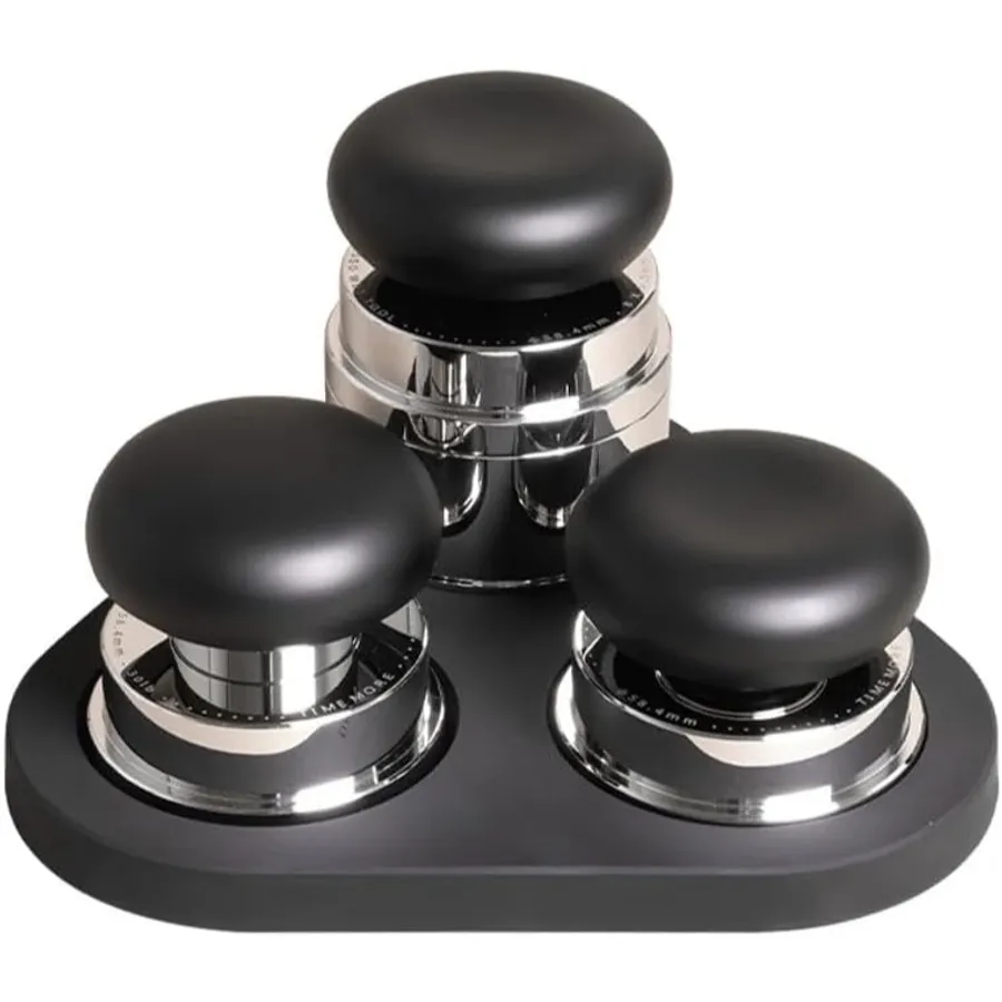 TIMEMORE PUCKS - Kit de prensador, distribuidor y herramienta WDT de 58,4 mm