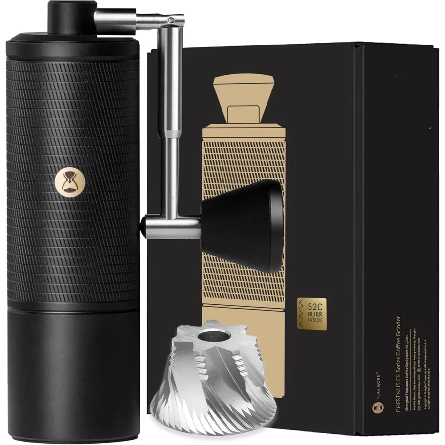 TIMEMORE C5 Pro - Moulin à café manuel, meules de 42 mm